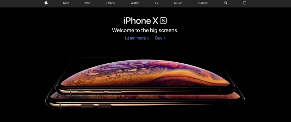 detailed product image on a web page