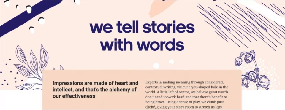 landing page optimization mistake: telling image