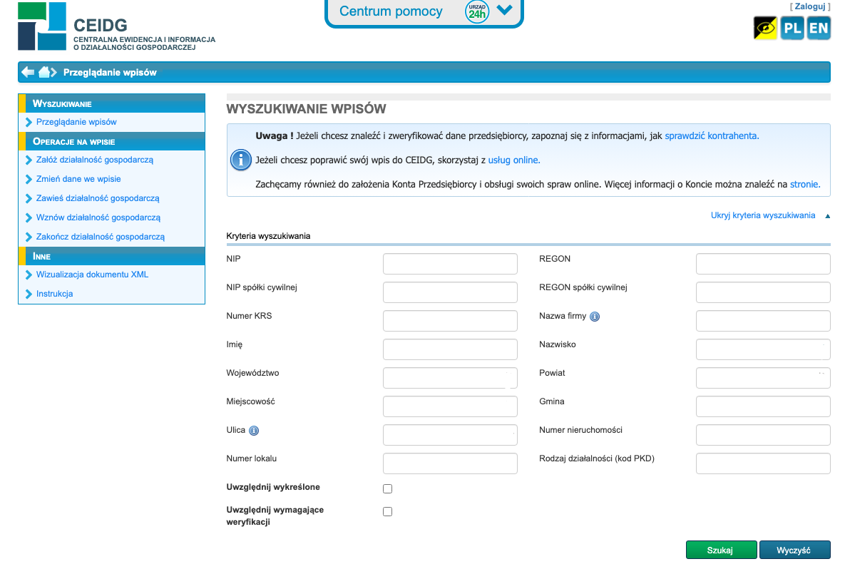 prospecting marketing ceidg