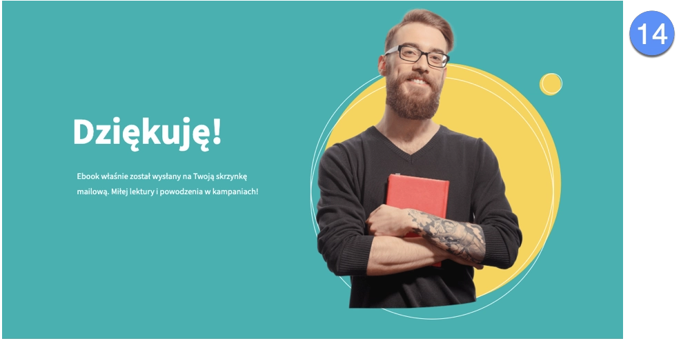 Strona dziękująca za pobranie ebooka