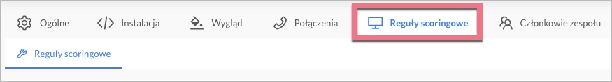 Reguły scoringowe w CallPahe