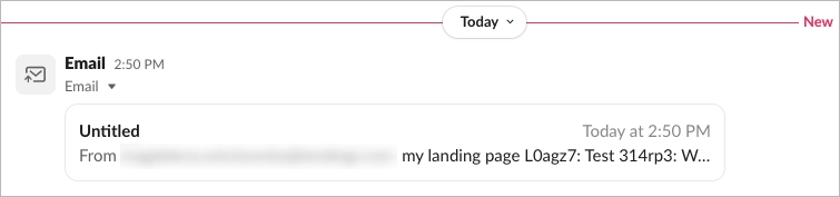 Sprawdź, czy leady prawidłowo wysyłają się do komunikatora Slack.