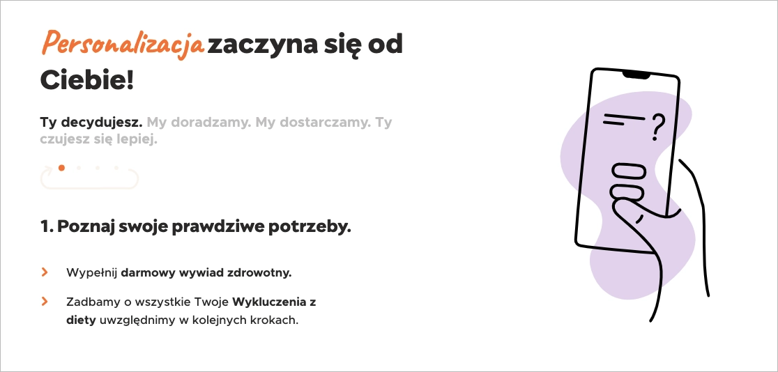 Przykład conversion copywritingu: Sundose