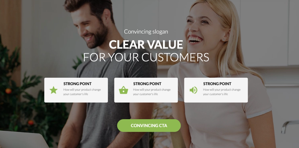 best real estate landing page template