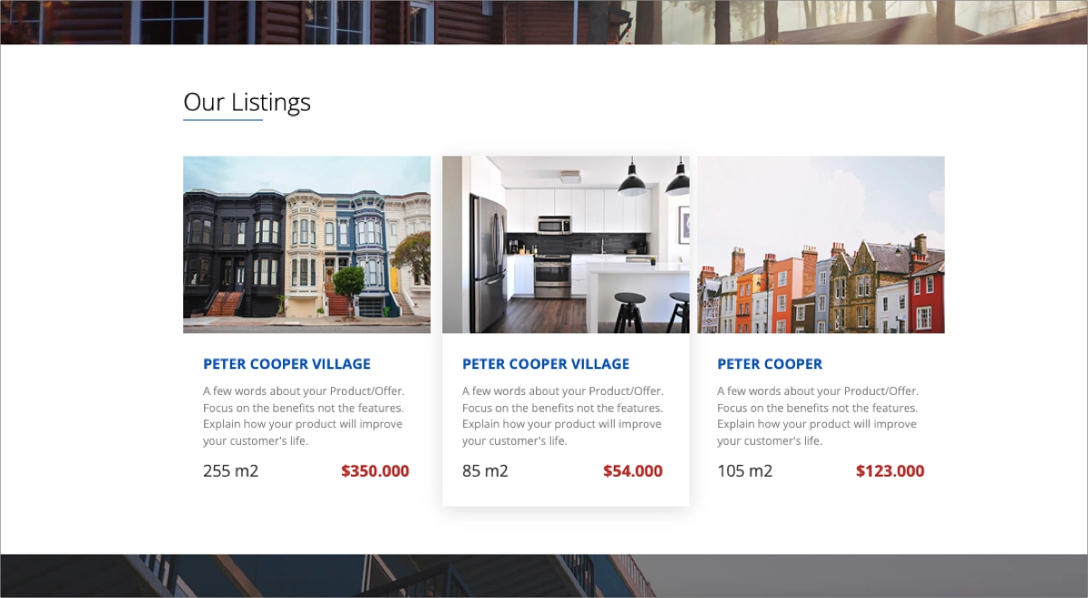 best landing page template to attract targeted traffic