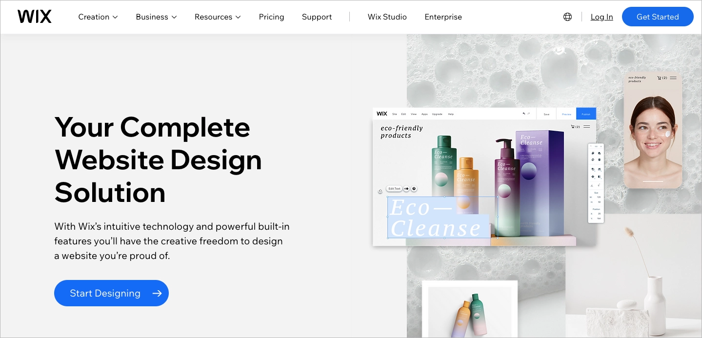 Wie erstelle ich eine Landing Page auf Wix?