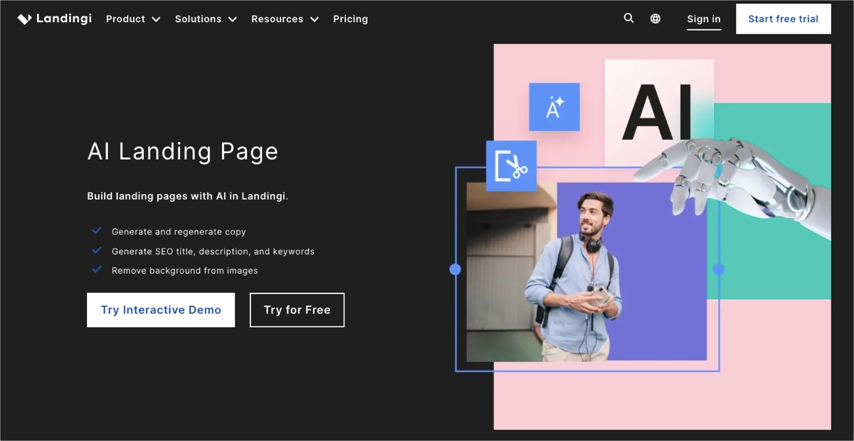 best tool for digital marketing campaigns based on landing pages