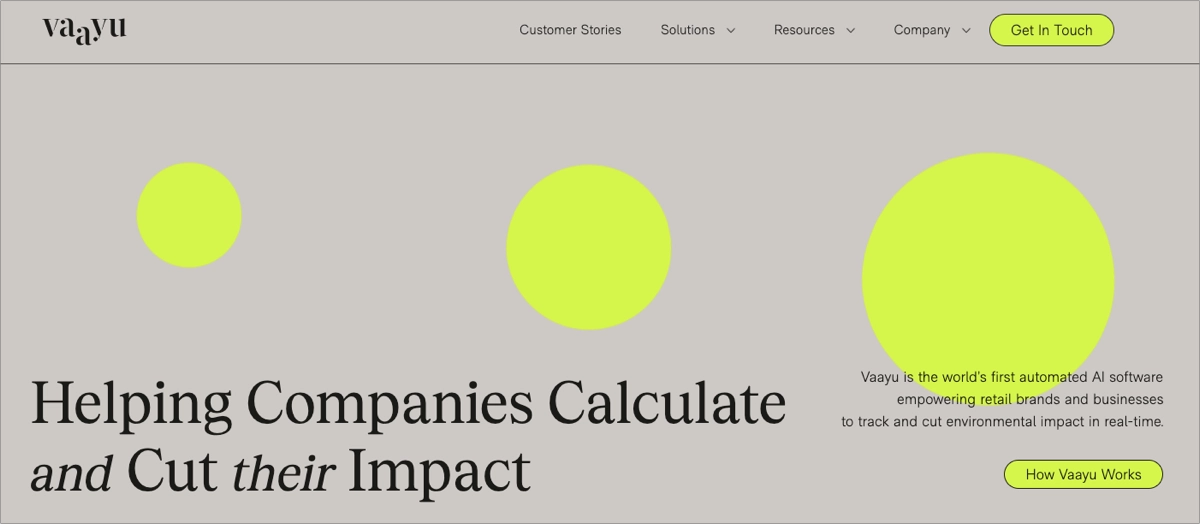 effective startup landing page example