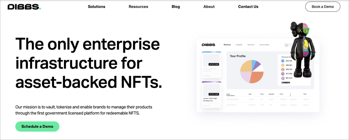 startup landing page example