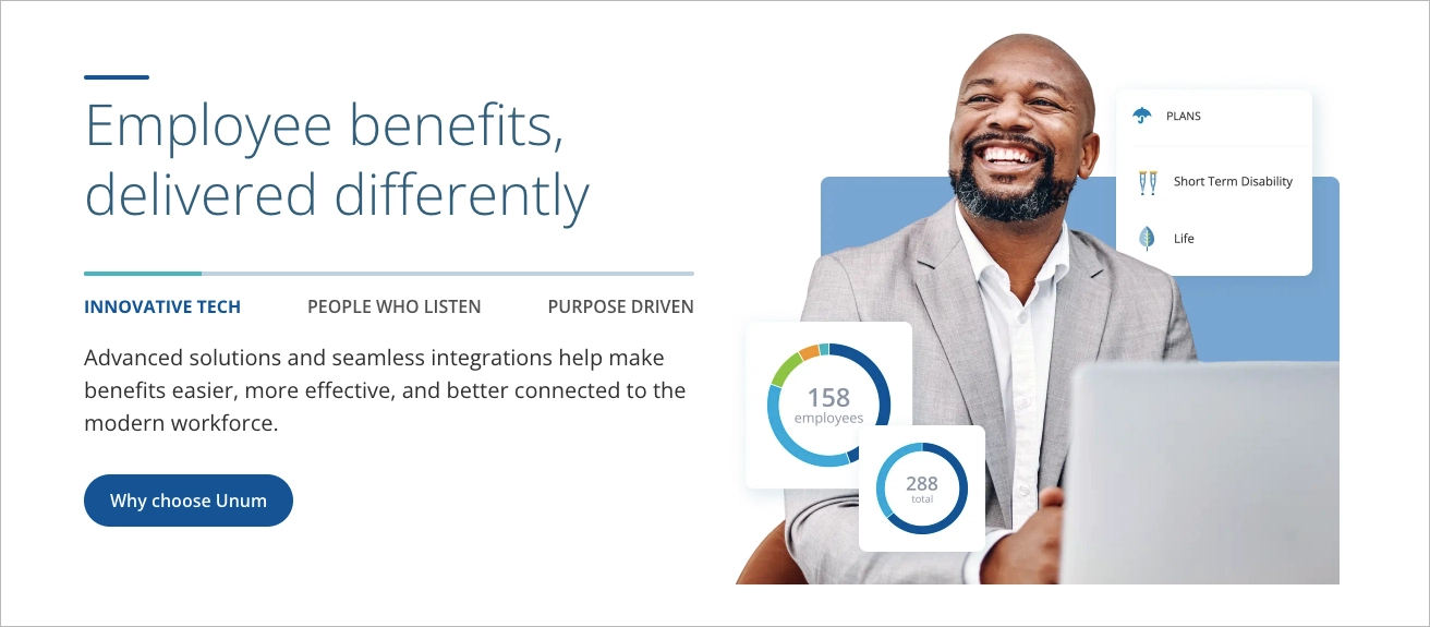 insurance landing page example