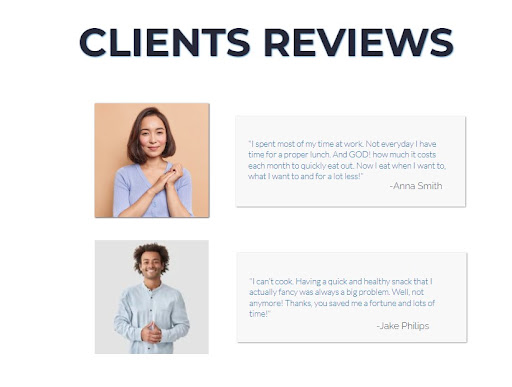 client reviews
