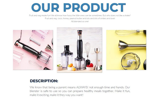 product description personalized