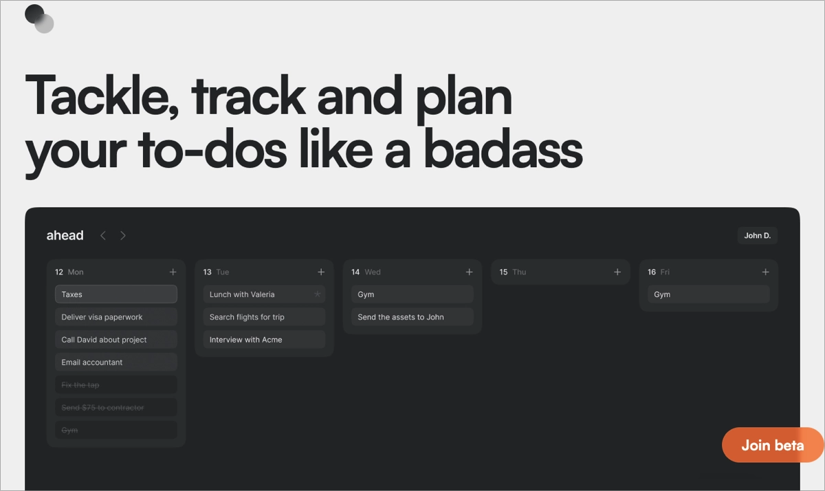saas landing page examples
