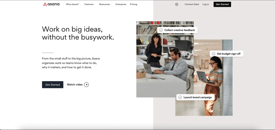 good landing page for SaaS without tech jargon