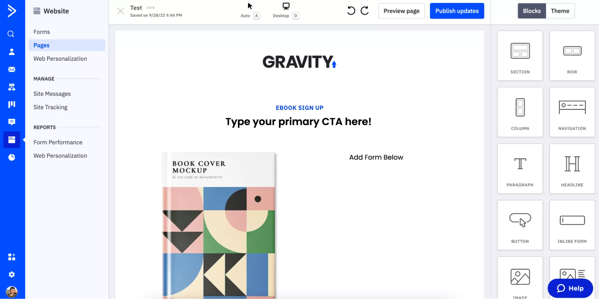 ActiveCampaign Builder