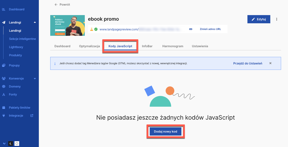 Dodawanie nowego skryptu Java