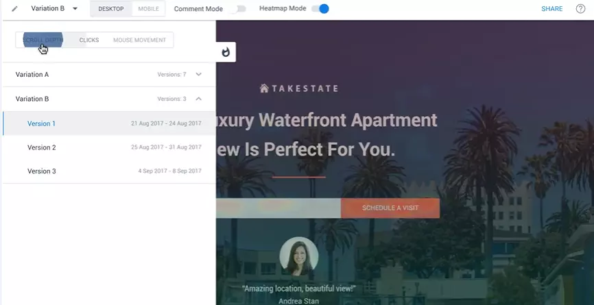 Funkcje kreatora Instapage