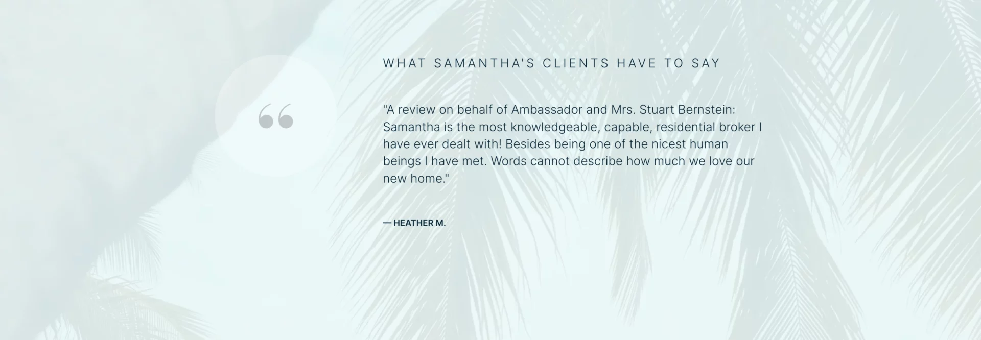 testimonials as a trust badge on landing page