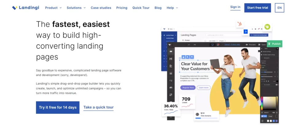 Landing page de SEO programático