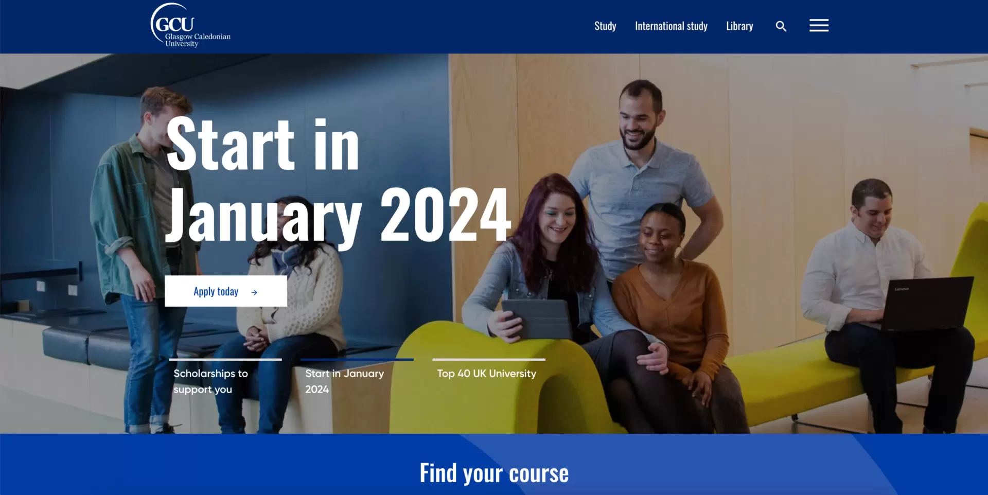 White call to action (CTA) encouraging website visitors to take action