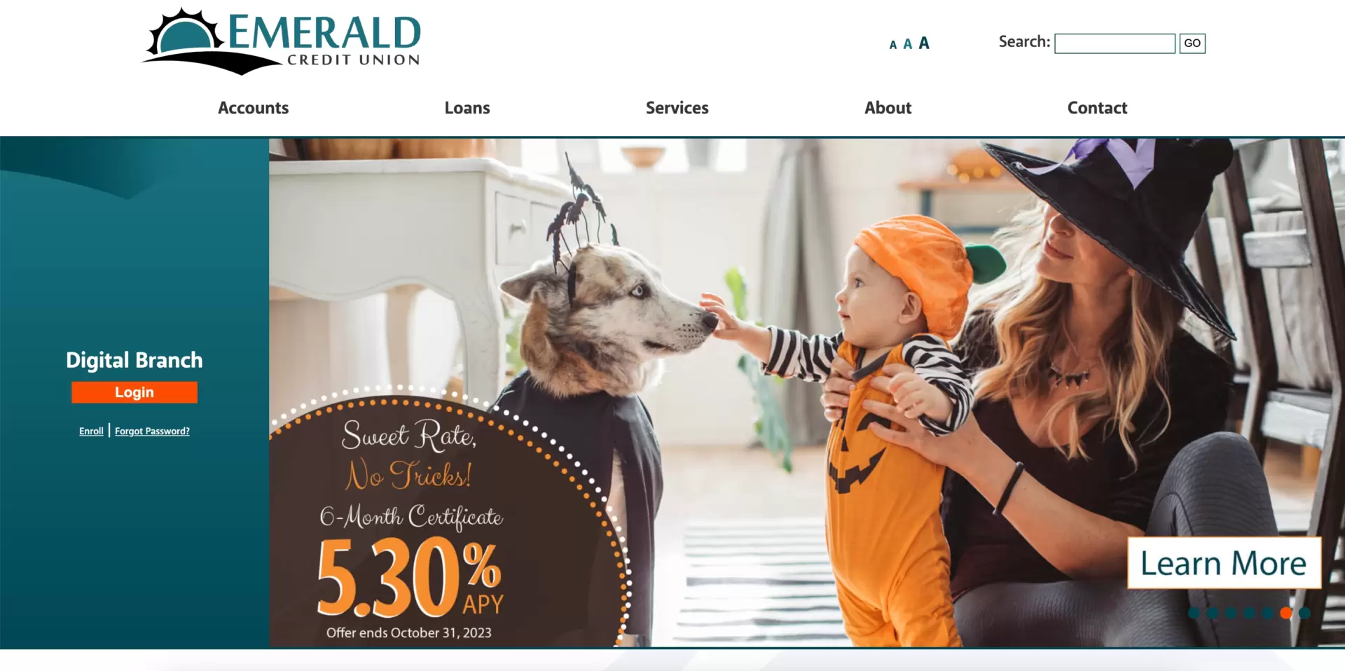 landing page cta button encourages visitors to click