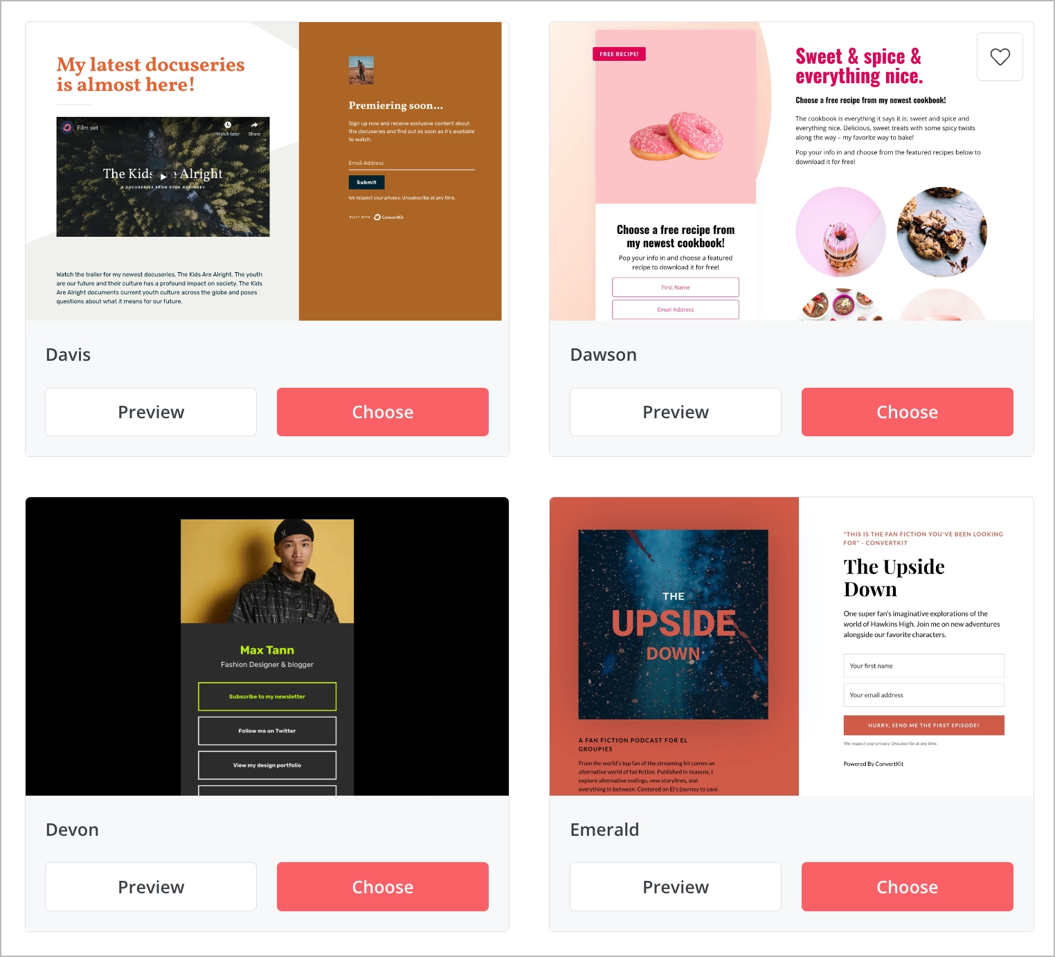 landing page drag and drop editor with templates