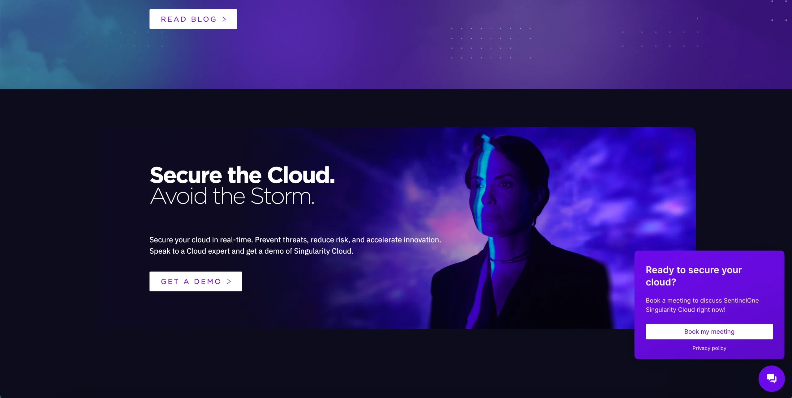 quality landing page design created by web developers