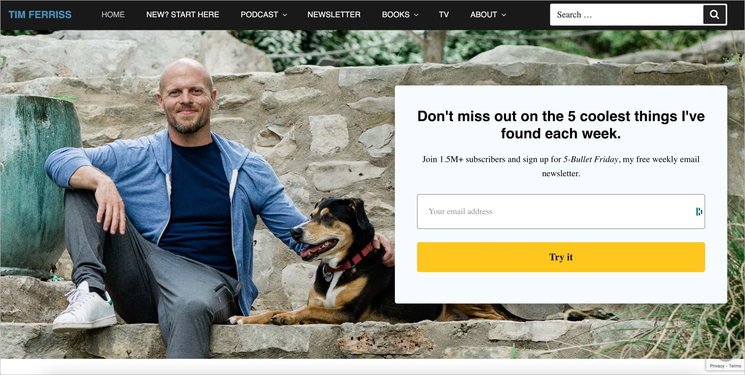 autoridade internacionalmente reconhecida em otimização da taxa de conversão Tim Ferris