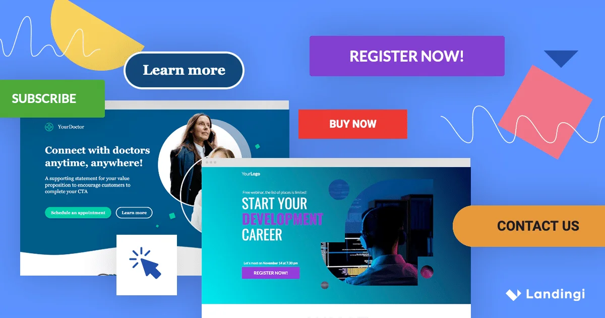 best examples of CTA on landing pages