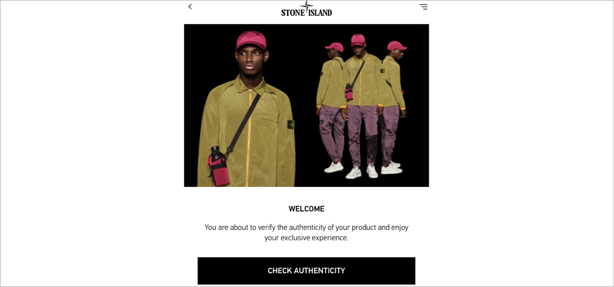 landing page código qr