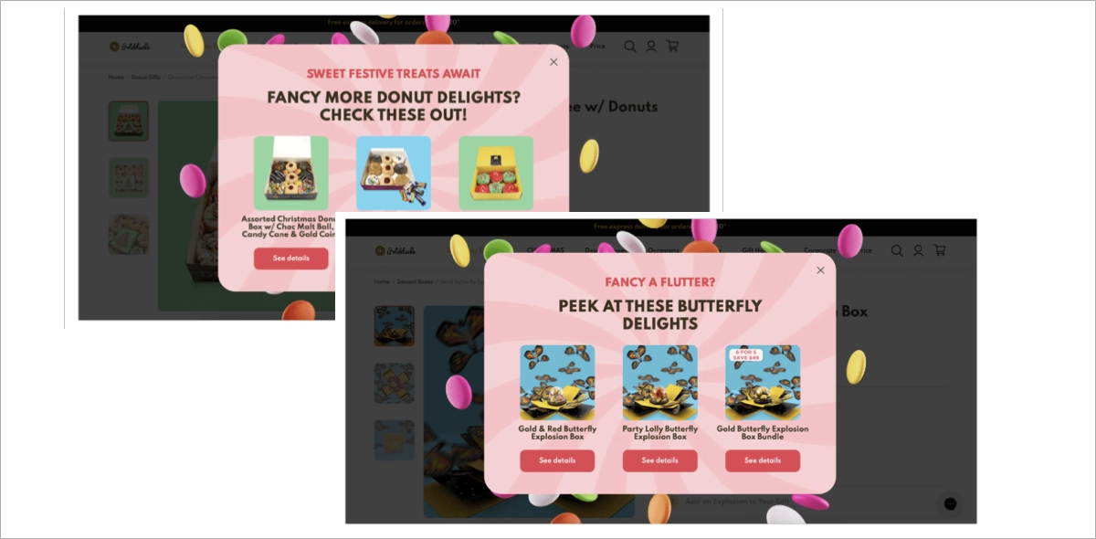 AI-enhanced popups for CRO