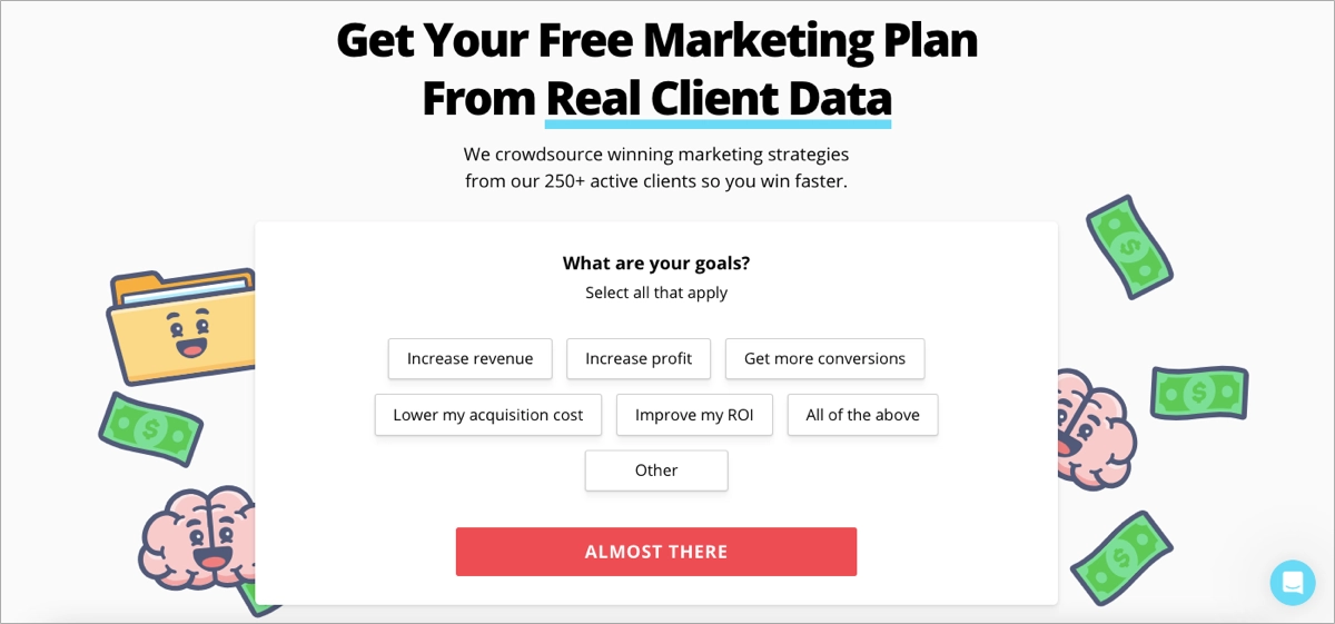 lead gen form for capturing quality leads