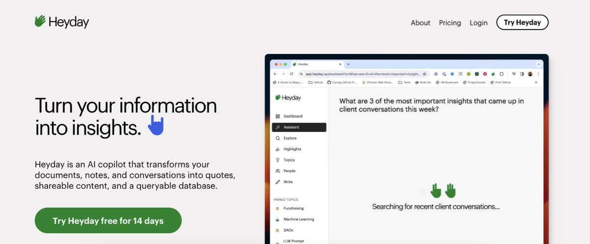 Landing page benefit example: Increasing Conversions