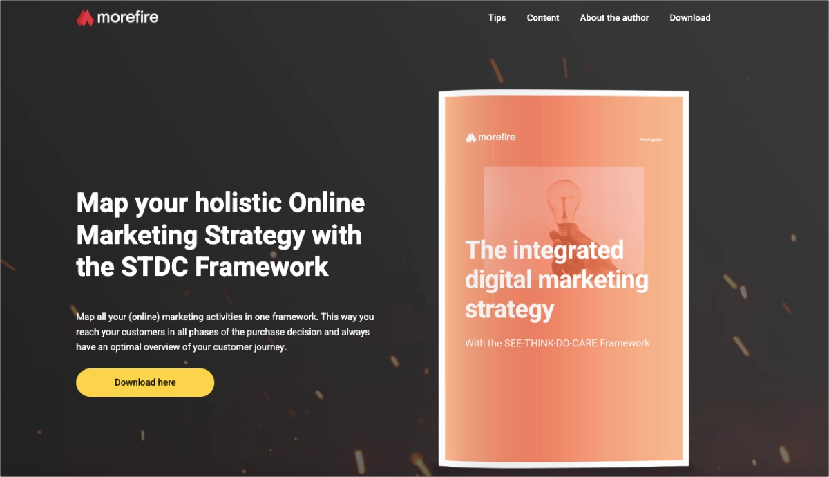 high converting landing pages for ebooks