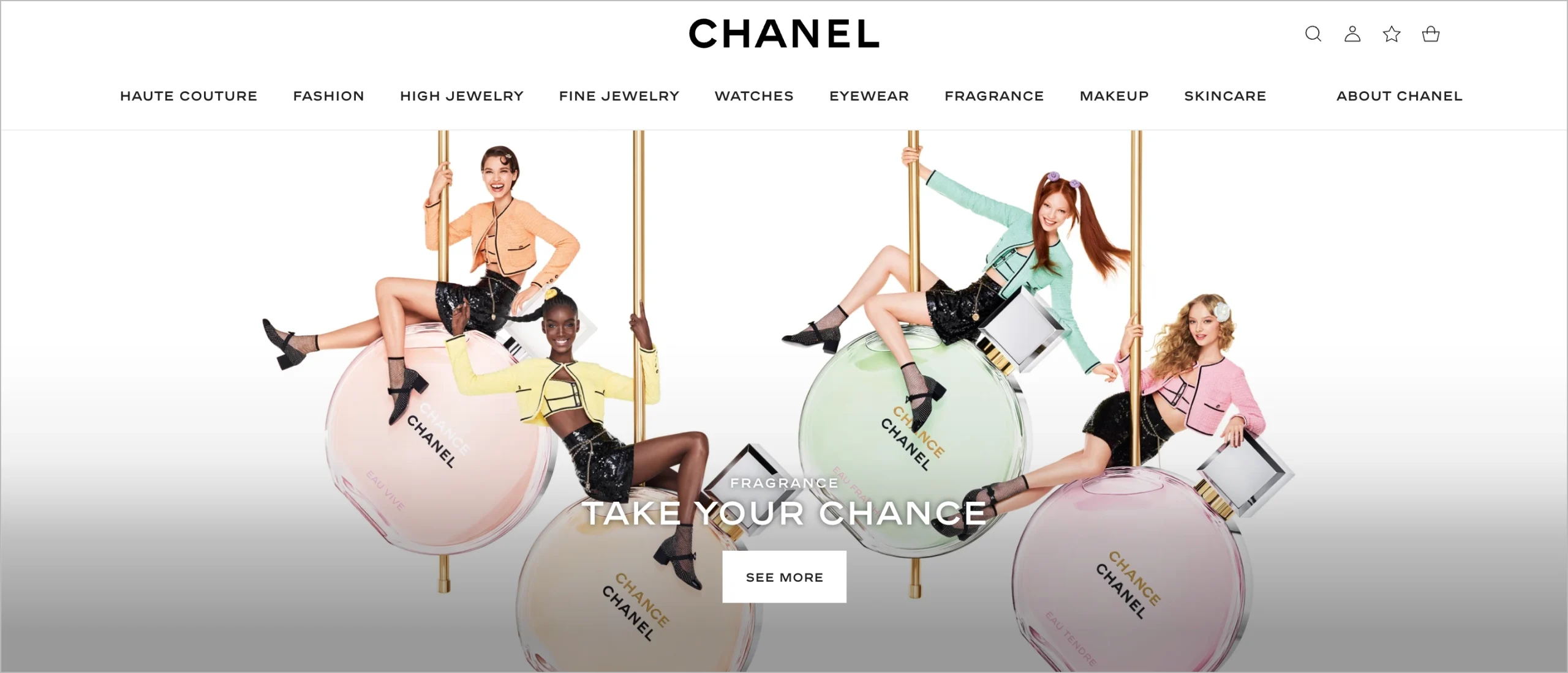 hero shot on Channel landing page