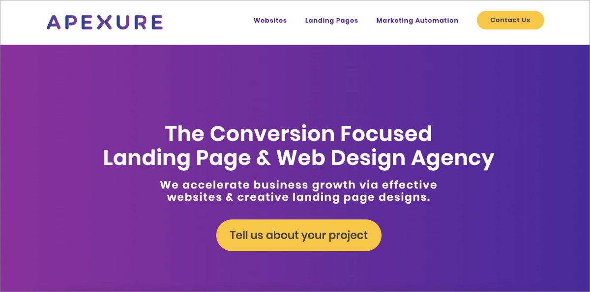 conversion optimization agency Apexure