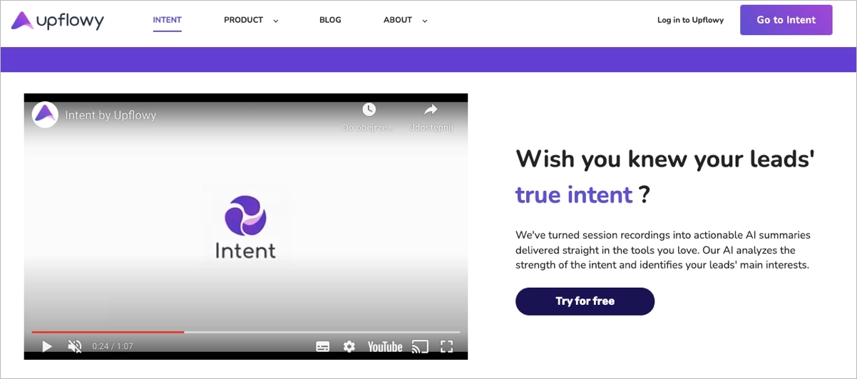 click through landing page pattern