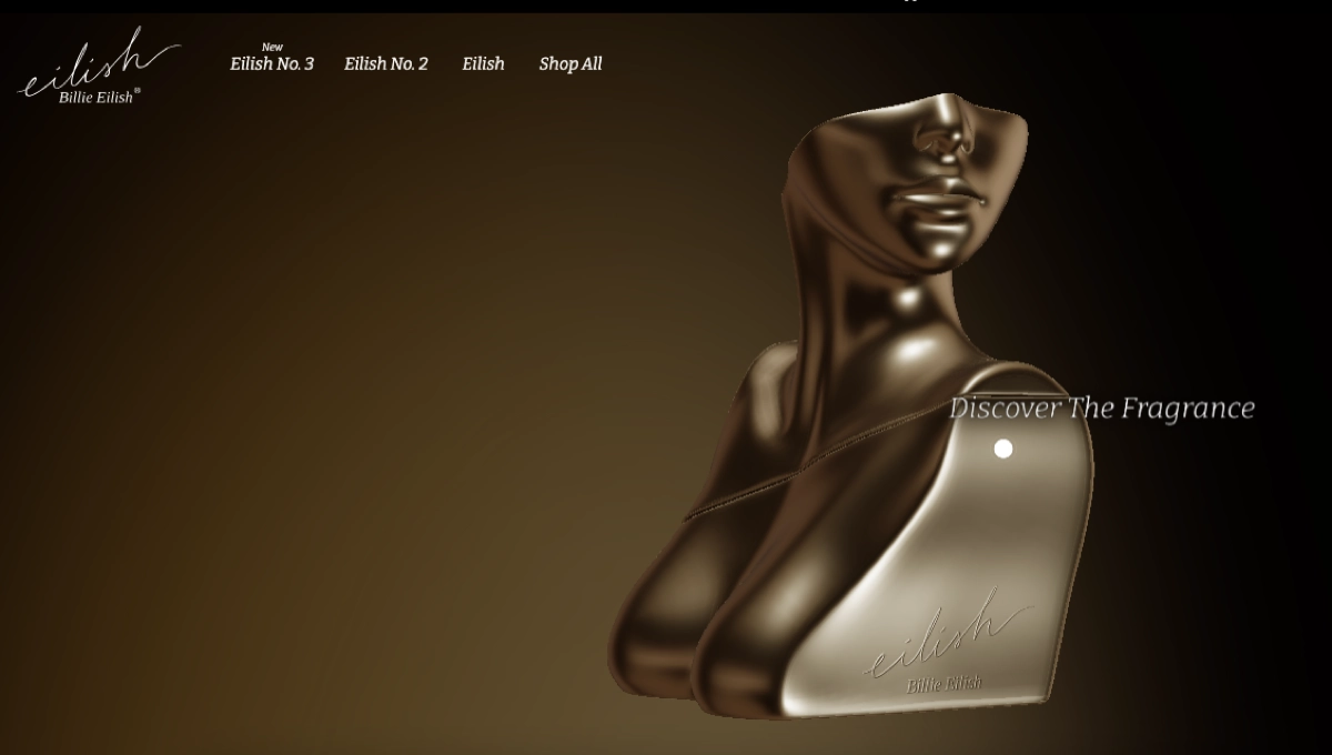 Examples of Creative Landing Pages - focus on the product example