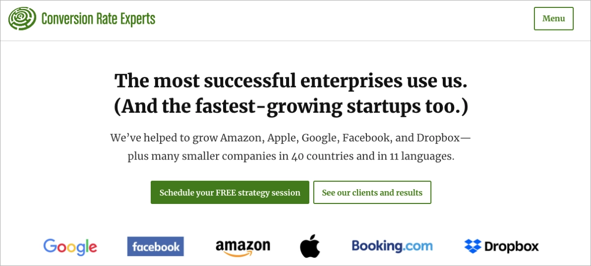 Conversion Rate Optimization Experts agency