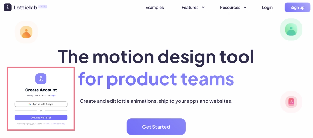 Prática recomendada da landing page de avaliação gratuita: Processo de registro simplificado