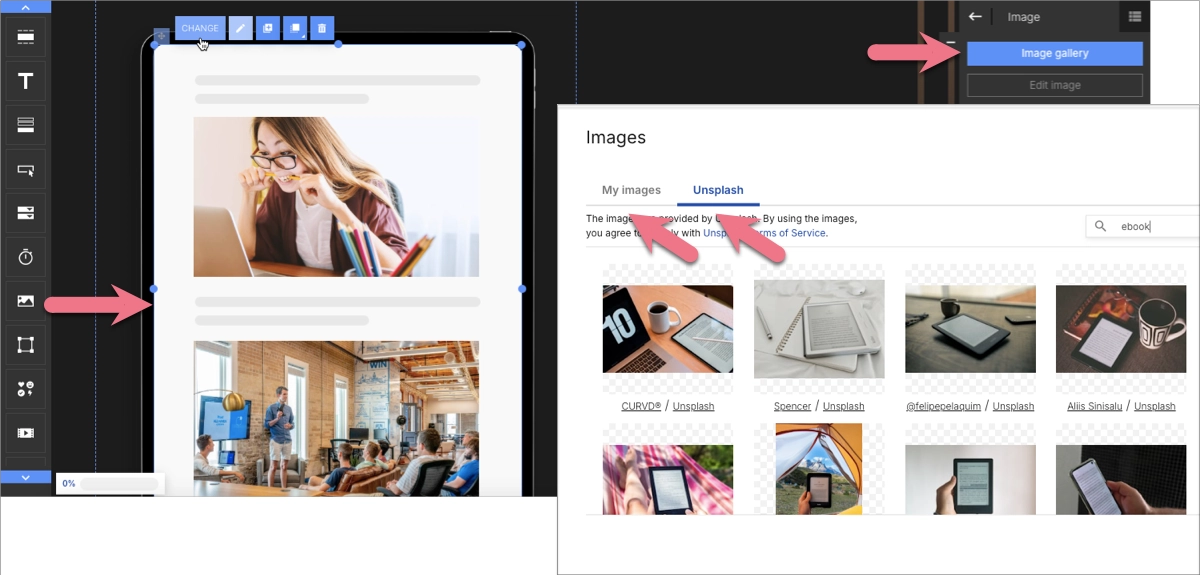 visuals implementation