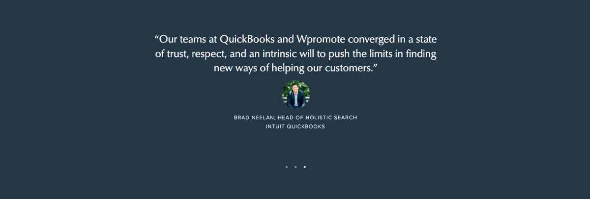 CRO client testimonial