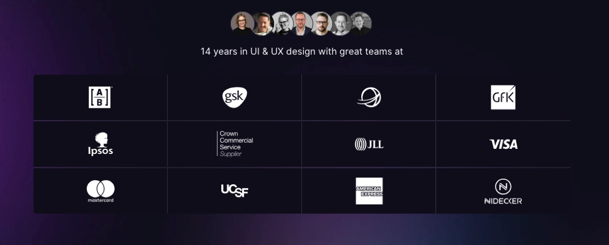 trust signals on landing page