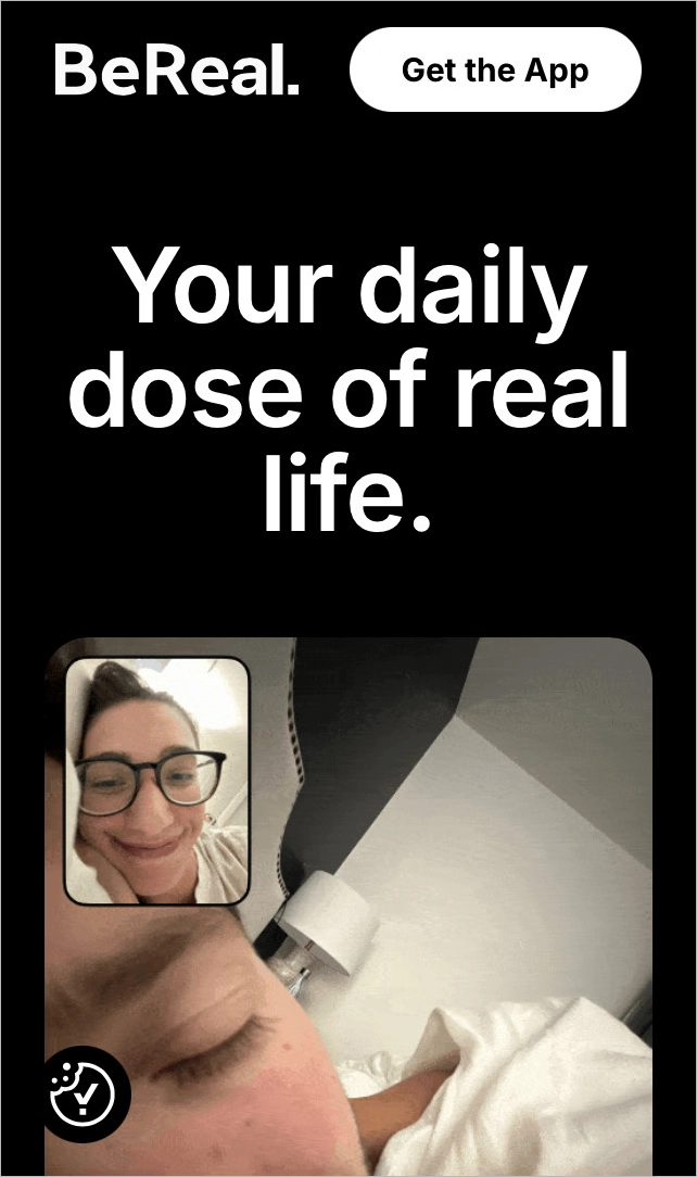 landing page mobile examples