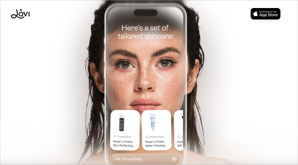 creative landing page example