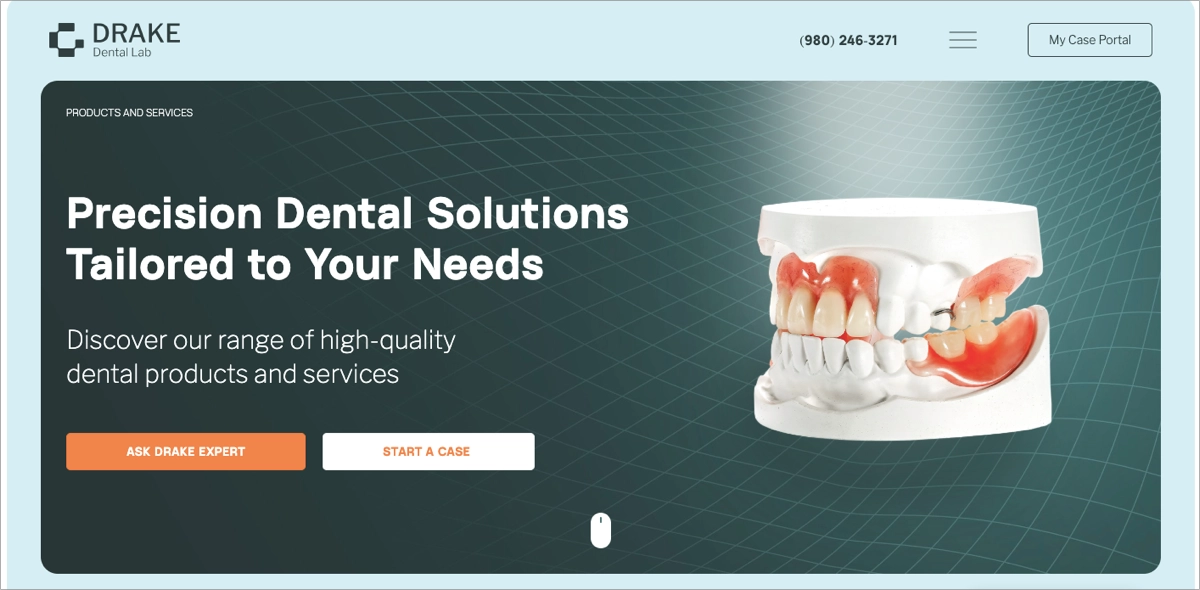 dental solutions professional page