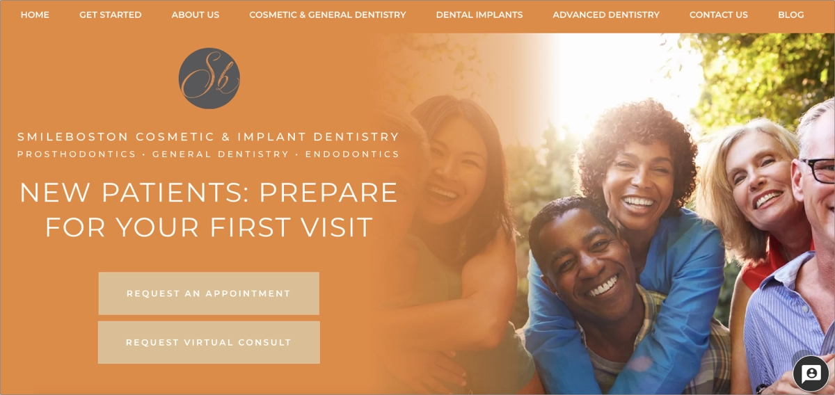 great dentistry page that converts visitors