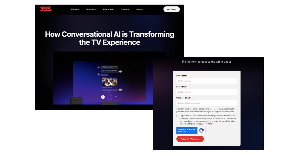 white paper page example
