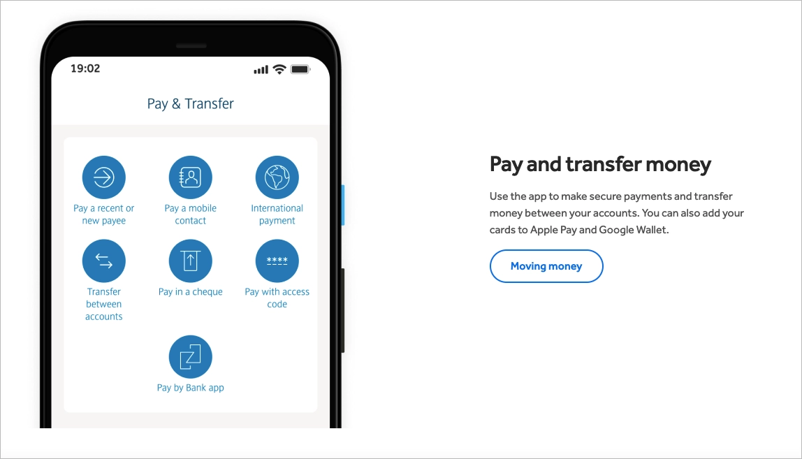 app landing page example