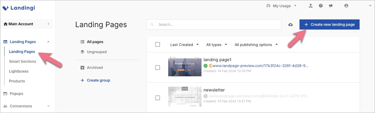 your way to craft well-designed landing page
